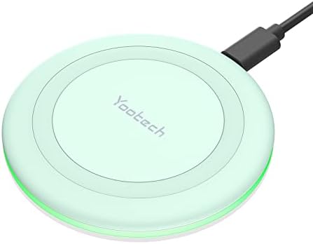 Безжично зарядно устройство Yootech, бърза безжична зарядно устройство ще захранване на панел с мощност 10 W, съвместимо с iPhone 14/14