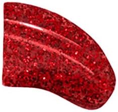 Pretty Claws 60 броя меки капсули за нокти с лепило за кучешки нокти - Candy Apple RED Small