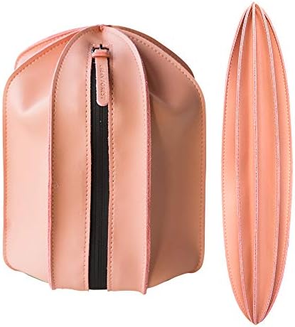 HXH-TEC Сгъваема Чанта от микрофибър ръчна изработка, Чанти за тоалетни принадлежности за пътуване, козметични чанти за жени,