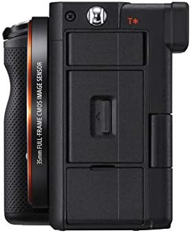 Полнокадровая беззеркальная камера Sony Alpha 7C - Черен (ILCE7C/B)