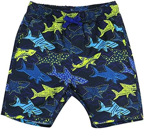 Шорти за плуване ESTAMICO Boys' Quick Dry Beach Swim Багажника с принтом Board Shorts с джобове