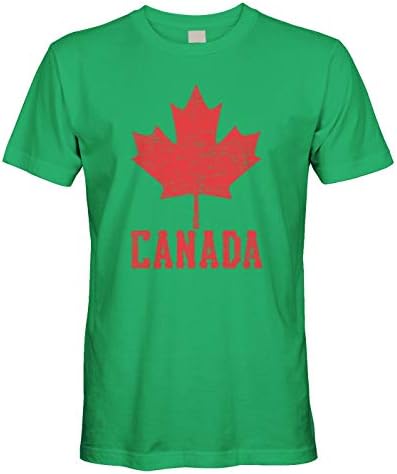 Мъжка тениска с канадски флага Canada Maple Leaf