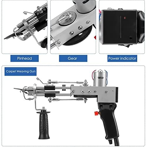 Инструменти за високоскоростен Тъкане на Килими QFFL, Електрически Пистолет за Тафтинга Килими, Плетене машина с Двойно
