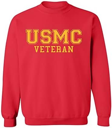 hoody с яка-часова със златисто лого на ветеран от Морската пехота на САЩ zerogravitee
