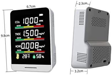 VILLCASE Дигитален Влагомер Екран Аларма за Температурата Офис Въздух Истинско Четене Домашен Настолен Професионален Измервателният Сензор Монитор Детектор на Каче?