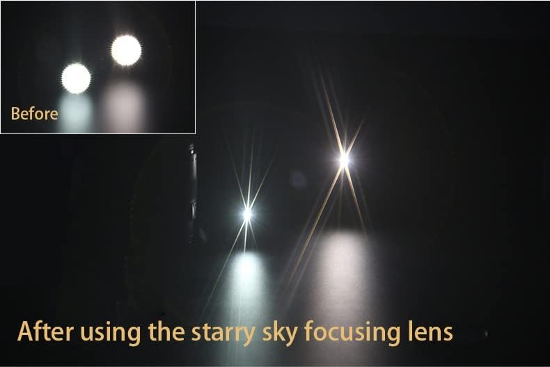 Орехова орех 77 мм и 82 мм, Нощно заснемане на Звездната светлина Обектив Звездното небе Фокусирующий филтър срещу светлинно замърсяване (Цвят: срещу светлинно замър