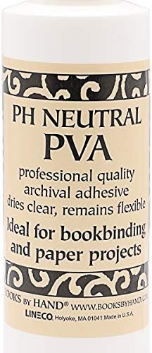 Книга ръчно изработени, PVA лепило с неутрално PH и чучур - една бутилка на 4 грама