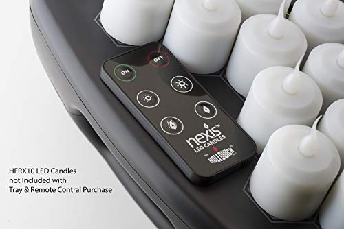 Беспламенные led свещи Hollowick® Nexis™ с магнитна заместител Tealight (подходящи за HFRX40, комплект HFRXKIT) (10 бр)