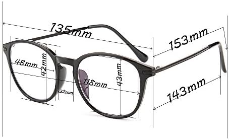 Компютърни Очила за четене Gudzws С Анти-Синя светлина За четене Намаляват Напрежението на очите Унисекс