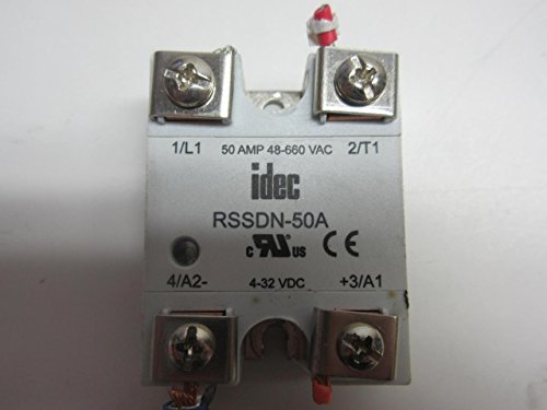 IDEC RSSDN-50A SSR DIN/за Монтиране на панел, 660 vac, 32 vdc, 50 И