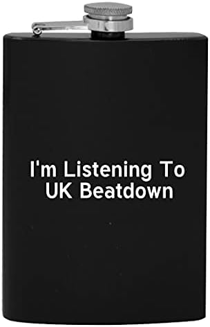 Аз слушам британски Beatdown - фляжка за пиене на алкохол обем 8 грама