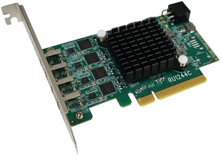 HighPoint Technologies 4-Портов такса USB контролер-C 3.0 10 gbps RocketU 1244C
