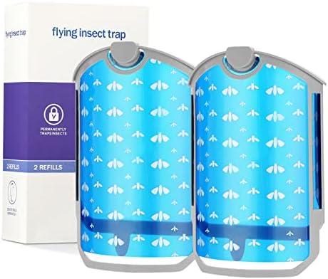Комплект за презареждане на капани за насекоми INRAGEO, Привлича и отлавливает Летящи насекоми, Плодови мухи, комари и други насекоми