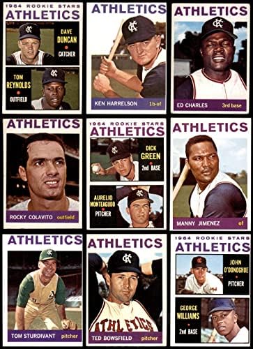 1964 Сет екип Topps Kansas City Athletics (A ' s Kansas City Athletics (сет) VG+ Лека атлетика