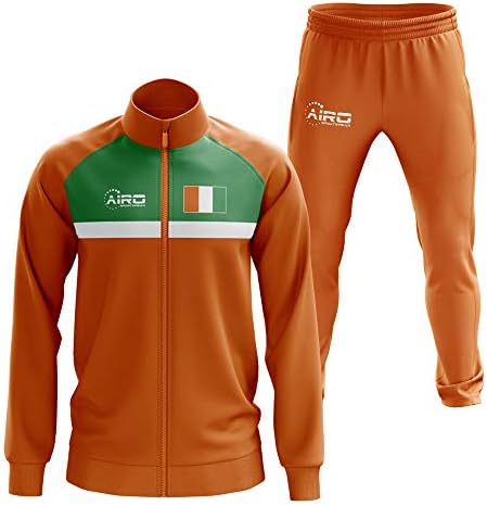 Аэроспортивная облекло Идеен футболен костюм на Кот д ' Ивоар (оранжев)