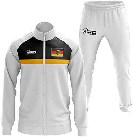 Спортен костюм Airosportswear Germany Concept за футбол (Бял)