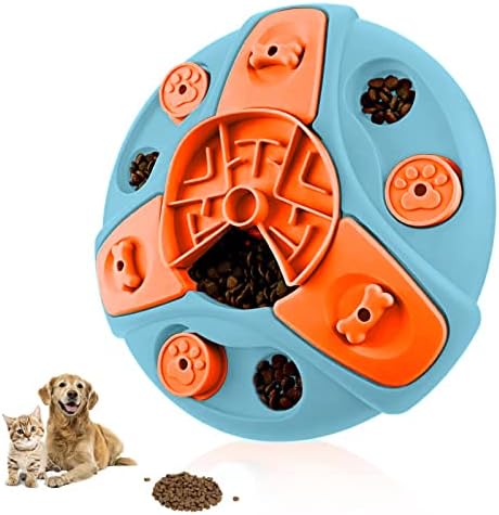 Лъскави играчки-пъзели за кучета, чаши за бавно хранене, пъзел за кученца с кучешка угощением