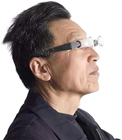 ZHJBD JIANER Очила-Лупа за точка, Бинокулярна Очила с 2,1-Кратно увеличение на 300 Градуса, Преносим Детски Очила за Амблиопия, Пресбиопия,