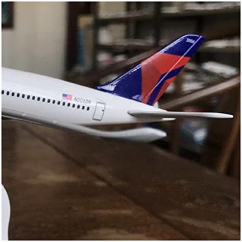 Модели на самолети от 20 см Еърбъс е Подходящ за модели на самолета A350 Delta Комплект на самолети за Колекционери и подаръци Графичен