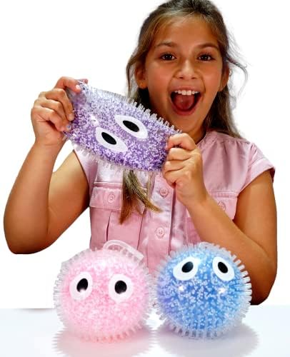 Меки топки от мъниста с Коронавирусом (1 топка) от JA-BG 5 Fidget Топка, Играчка, Подобна на Корона Вирус, Сензорни Сжимающие Топки за облекчаване на Стреса за деца и възрас