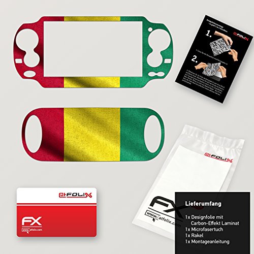 Стикер-стикер на Sony PlayStation Vita Design Skin знаме на Гвинея за PlayStation Vita