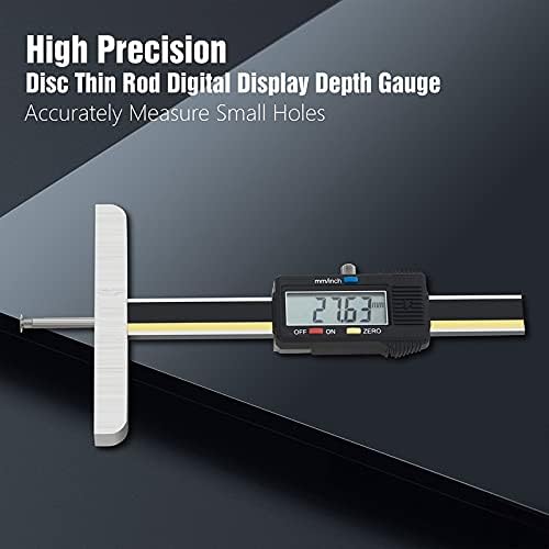 Штангенциркуль инструмент за измерване Дисков Тънка пръчка Цифров дисплей Линия на дълбочина 0-85 mm 0-150 мм Точност 0,02