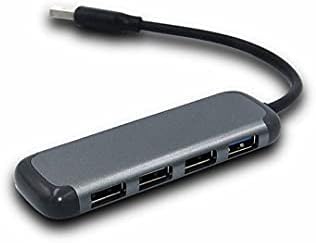 USB удължителен кабел с четири порта HUB3.0, Сплитер, докинг станция за разширяване на Четири в едно, хъб OTG от алуминиева сплав