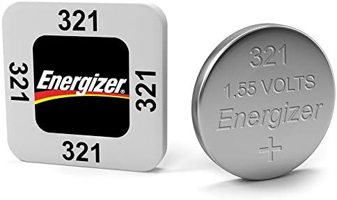 Отделението за единица часа Energizer 321 Button Cell Silver Oxide SR616SW от 5 батерии