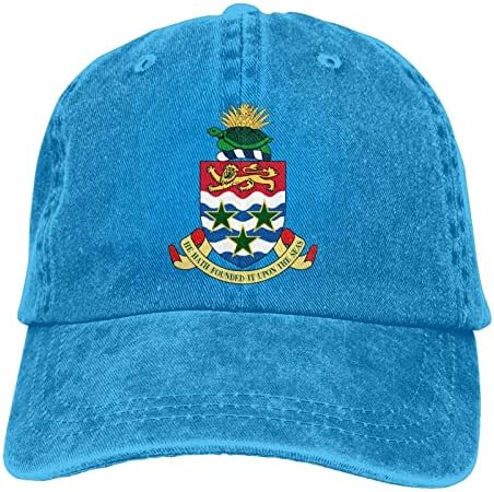Бейзболна шапка с Флага на Каймановите острови, Впитывающая Влага Стилни Мъжки и Дамски Шапка на шофьор на камион