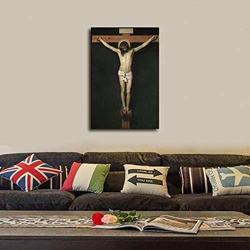 Eliteart-Разпнат Христос, Диего Веласкес, изобразяващи Разпятието на Исус, маслени бои, плакат, Платно, Стенни Художествена живопис, Стенни Картини, Модерна Къща, Спалн?