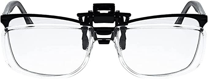 Бистра увеличительная клипса на откидных очила за четене с диоптриями от 1,00 до 2.50