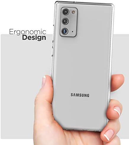 Калъф-клипса за колан Galaxy Note 20 в опаковка (2020 г.), Тънка Прозрачна делото с кобур за Samsung Note 20