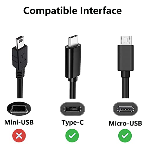 USB кабел за зареждане KQWOMA, Съвместим с преносими пасатор, Кабел зарядно устройство за Смесител за шейкове индивидуален