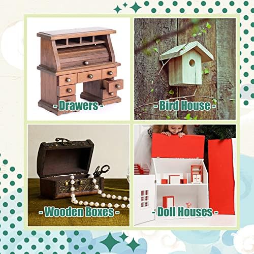 100шт Малки Панти за Дървени кутии Мини-Панта за подарък Кутия за бижута 1 Цолови Панти За Кутия Линии Дървообработваща Рамка За Снимки