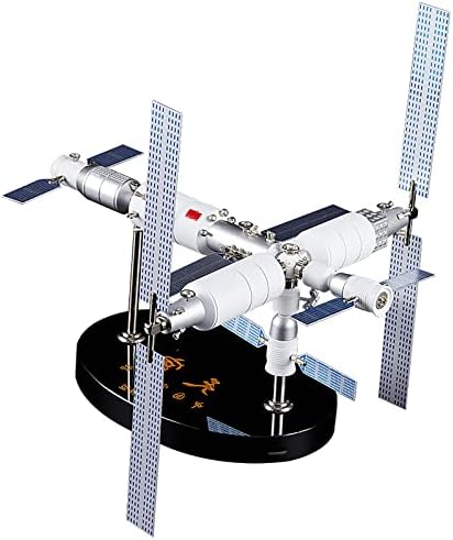 Модел на китайската космическа станция MOOKEENONE 1:150 Tiangong-1, Произведен под Налягане, Модел Авиационен Спътник за Събиране и за