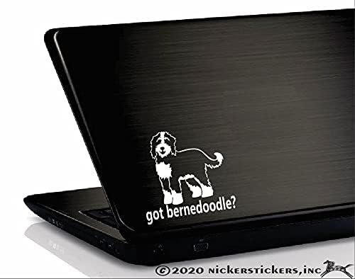 Има Бернедудл? | Vinyl Стикер На Прозореца за кучета NickerStickers®