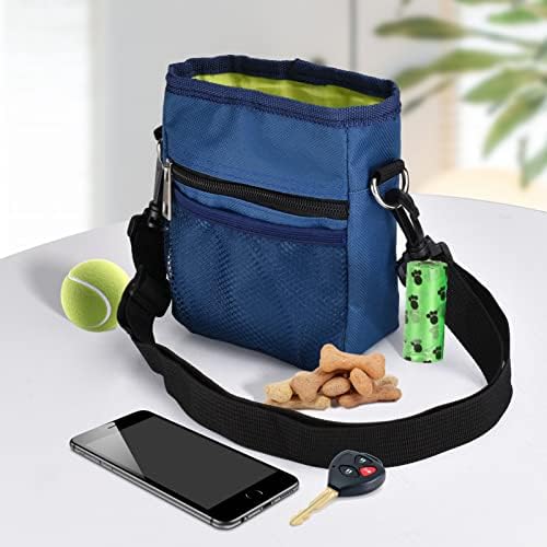 Водоустойчива чанта за кучешки деликатеси Reopet с много джобове, Регулируем колан, 3 Начина на носене, Вграден дозатор