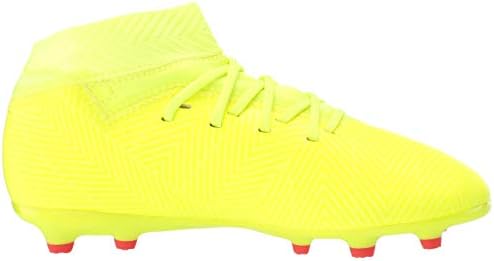 adidas Унисекс-Детски маратонки Nemeziz 18.3 с твърдо покритие, Слънчево-жълто/ Футбол Синьо / Активни червен, 1 М за по-малките деца