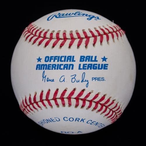 Йога Берра MVP 51 54 55 С Автограф OAL Baseball JSA LOA - Бейзболни топки с автографи