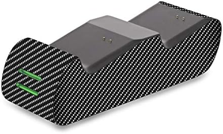 Кожата MightySkins е Съвместим със зарядно устройство за контролер Fosmon Xbox - От въглеродни влакна | Защитно, здрава и уникална Vinyl