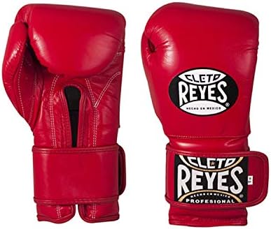Спортни Боксови ръкавици Cleto Reyes Hook and Loop, Червени, 18 мл