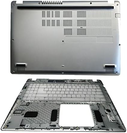 Преносим калъф за лаптоп, Съвместима за Acer Aspire 5 A515-52 A515-52G A515-43 A515-43G A515-52K, Сребрист (горната и долната част на кутията