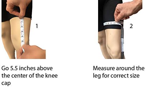 Наколенник Alpha Medical при Остеоартрит / Облекчаване на Болки в коляното На Нощ / Възглавница за коленете / Подравняване на коляното