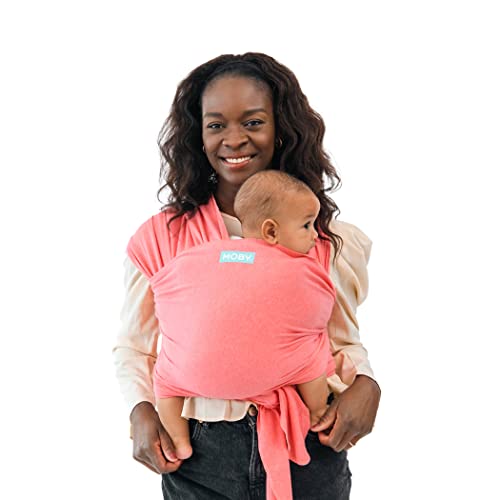 Детска переноска Moby Wrap | Елемент | Детска переноска за новородени и бебета | Детска обвивка № 1 | Подарък за дете | Осигурява безопасността на детето | се Регулира за в?