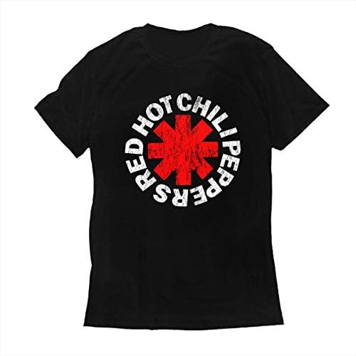 Мъжка Черна тениска Red Hot Chili Peppers с накара