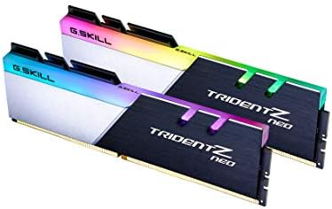 G. SKILL, Черен, F4-3200C16D-16GTZN Trident Z, Neo, DDR4-3200, двоен комплект CL16-16 GB