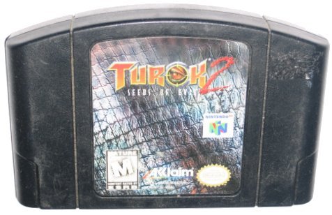 Видео игра Turok 2 Seeds of Evil за Nintendo 64 - Използва се