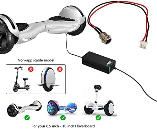 Порт за зарядно устройство WELLSTRONG за ховерборда за електрически предсказуем самобалансирующегося скутер (ПОРТ за ЗАРЕЖДАНЕ с 3 шипа