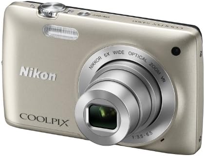 Nikon COOLPIX S4300 16-Мегапикселова цифрова камера с 6-кратно увеличение NIKKOR Glass Lens и 3-инчов сензорен LCD-дисплей (Сребрист)
