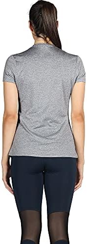 Дамски Тениски за джогинг icyzone Workout - Блузи за Фитнес, Йога, Тениски за занимания във фитнес залата (опаковка от 3 броя)